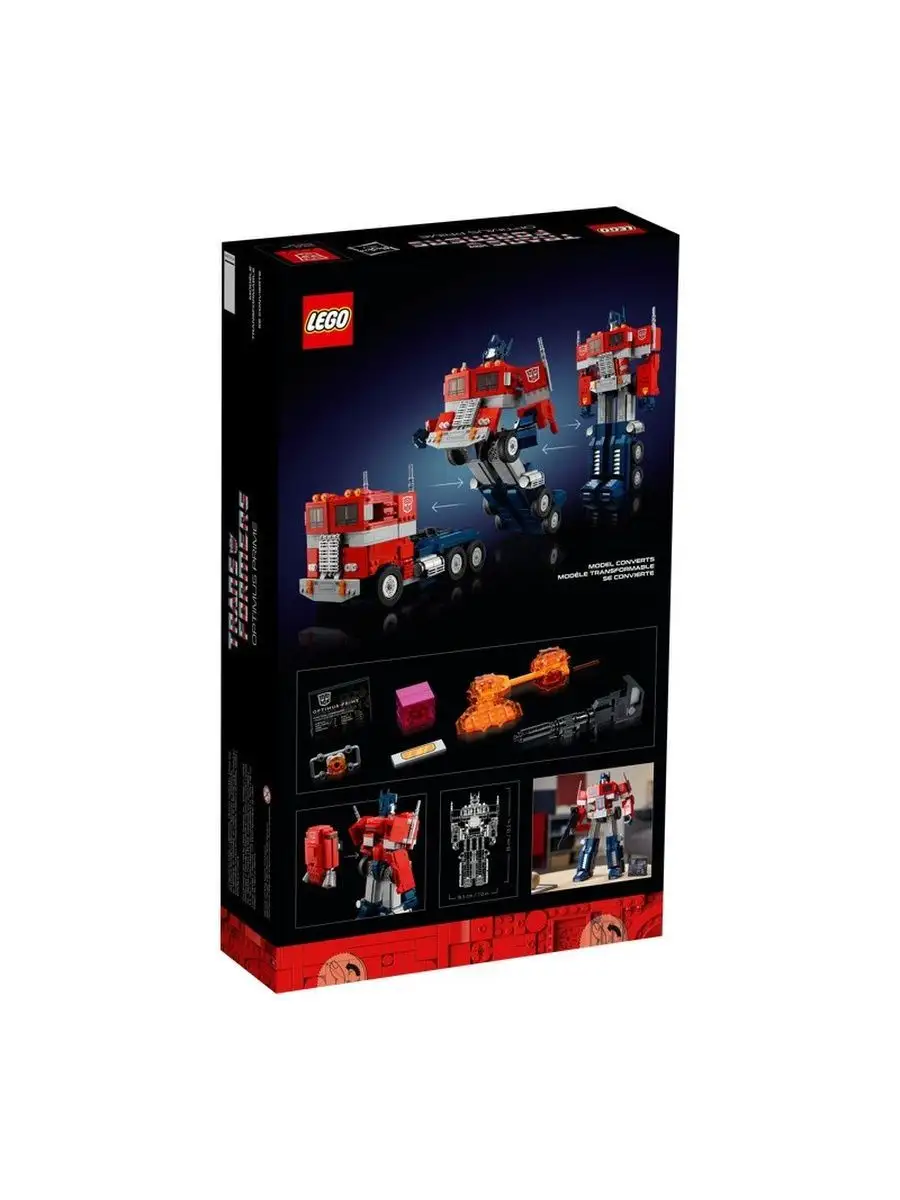 Transformers 10302 Оптимус Прайм LEGO 137861560 купить за 18 745 ₽ в  интернет-магазине Wildberries