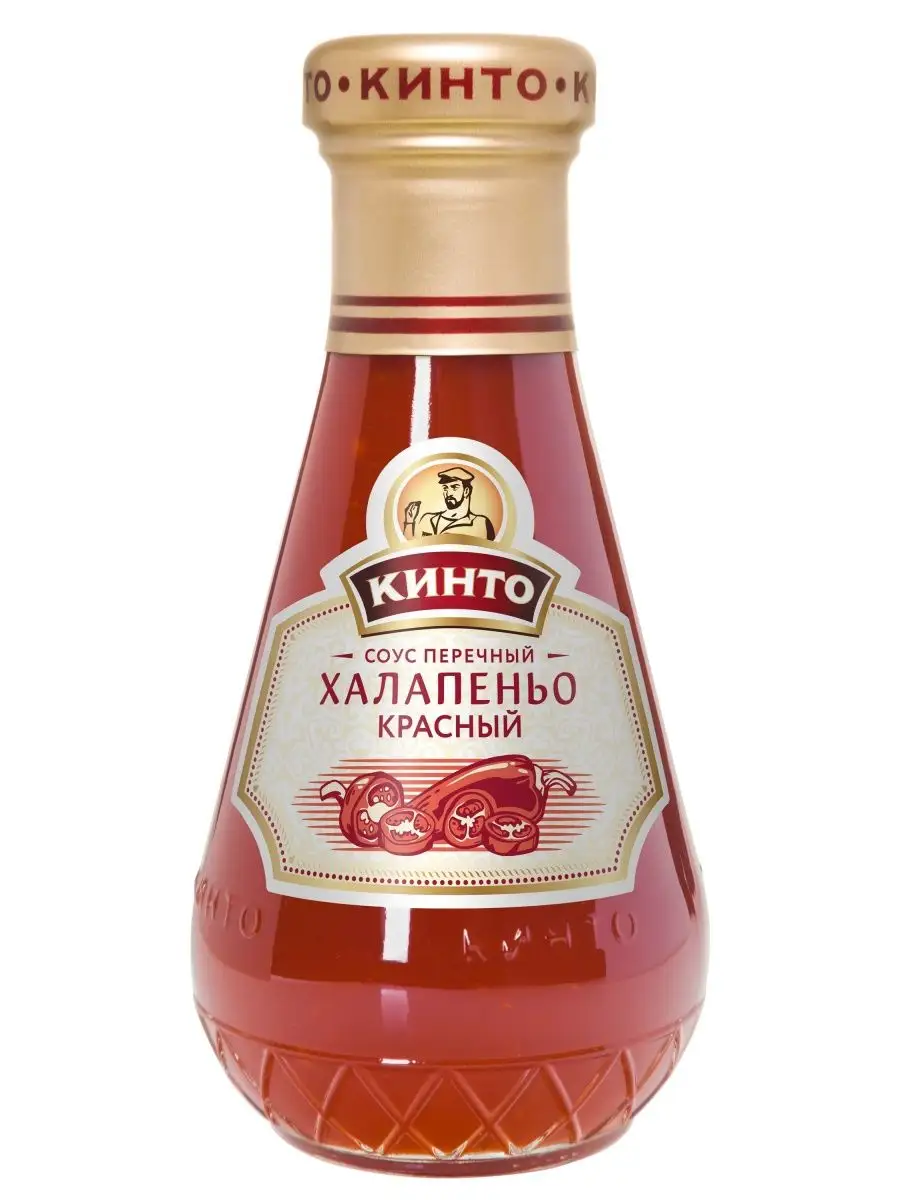 Соус перечный Халапеньо красный 195г.