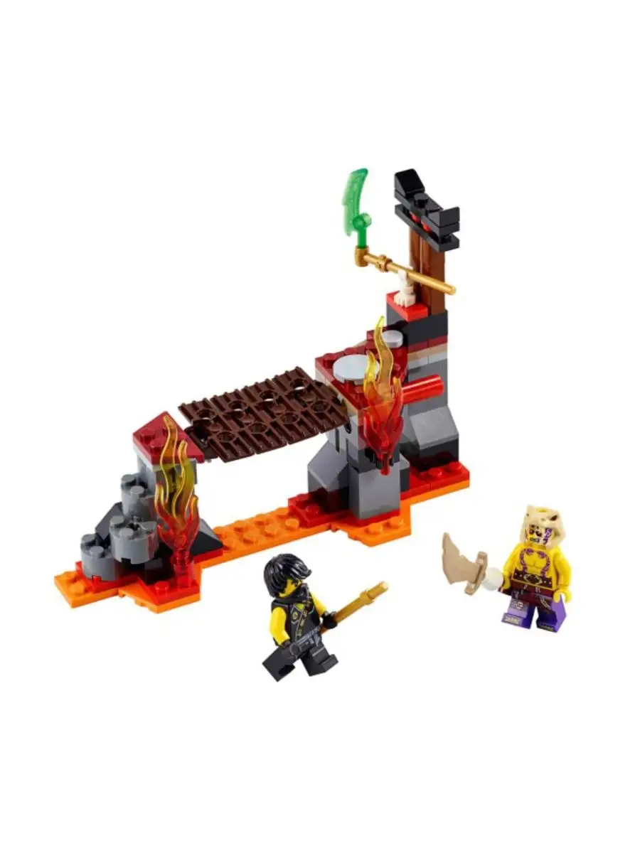 Ninjago Cражение над лавой LEGO 137876596 купить за 444 ₽ в  интернет-магазине Wildberries