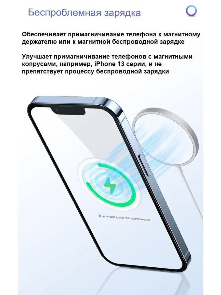 Магнитное кольцо для телефона/iPhone BASEUS 137895670 купить в  интернет-магазине Wildberries