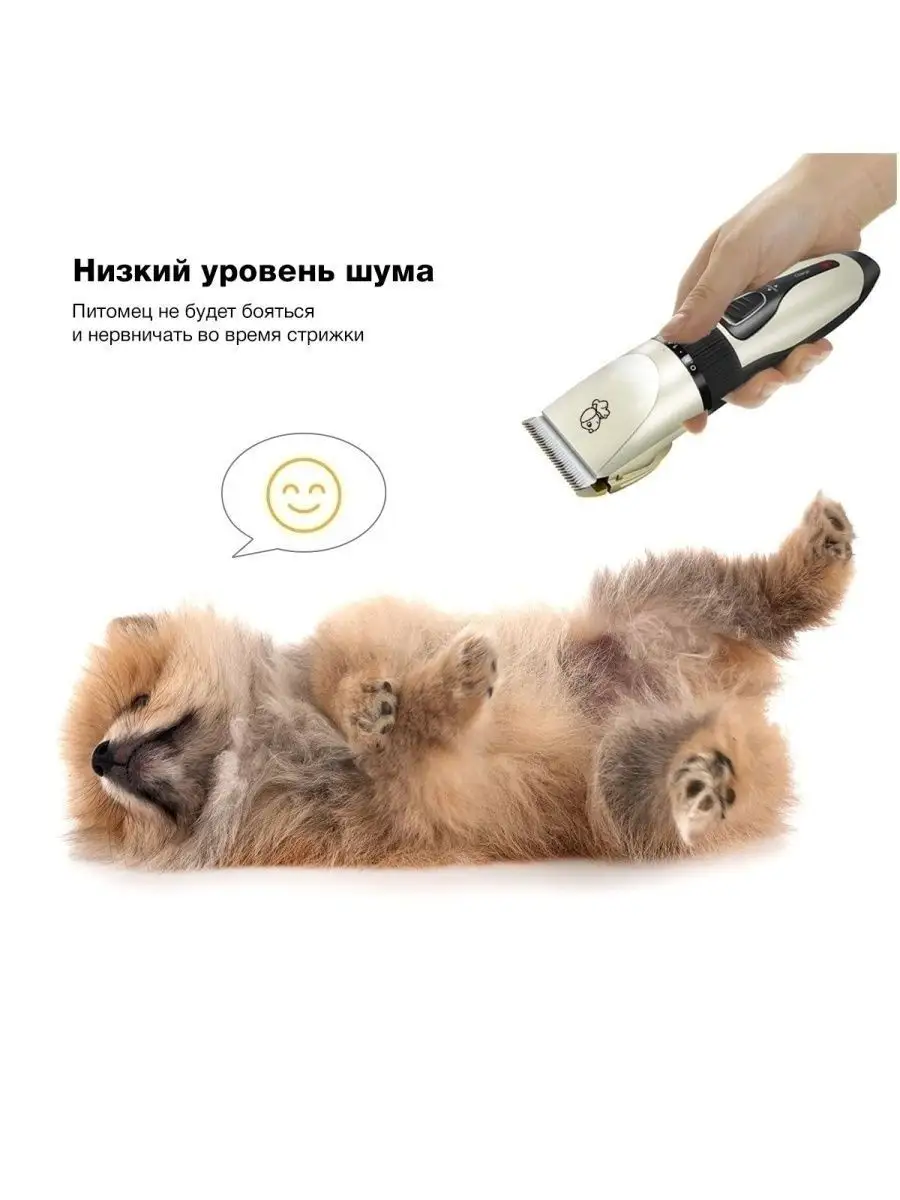 Машинка триммер для стрижки собак и кошек Petsy Pro 10 Gold Zoowell  137899276 купить за 863 ₽ в интернет-магазине Wildberries