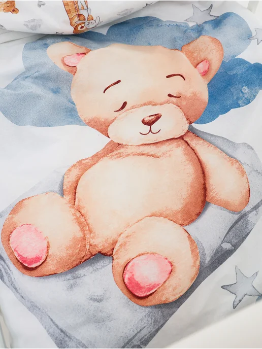 AllBaby Постельное белье для новорожденных, серый, фото 7