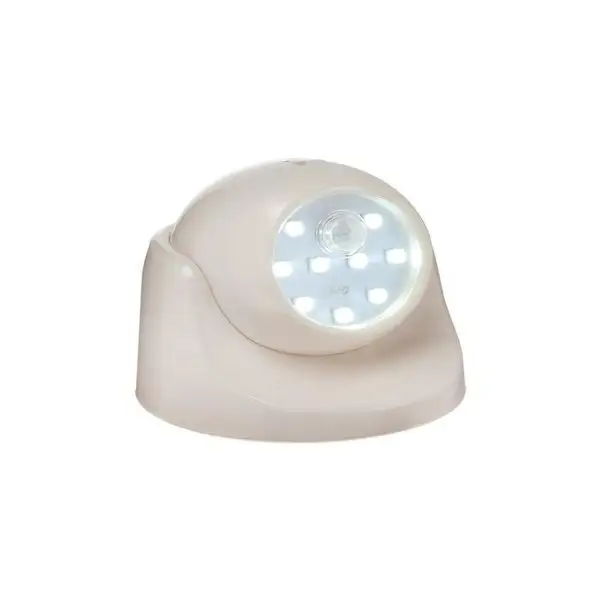 Светильник настенный, с датчиком движения 3-ААА, 9LED, 6500K