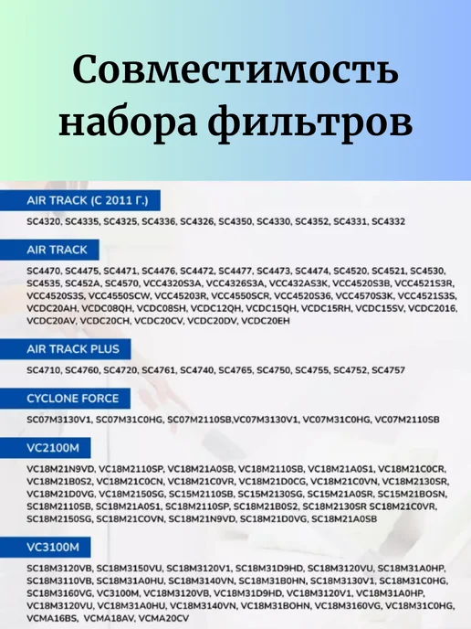 Samsung Фильтры для пылесоса SC4300-SC4700, синий, фото 2