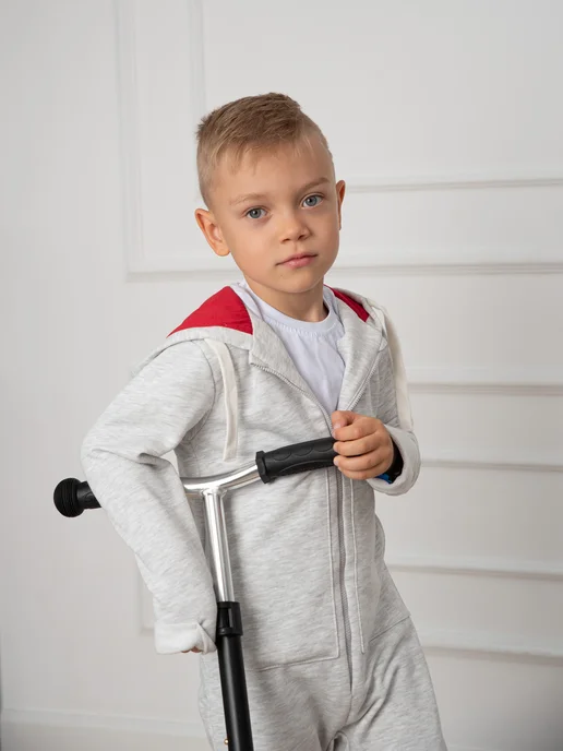 Smart&Kids Самокат двухколесный для мальчика, синий, фото 6
