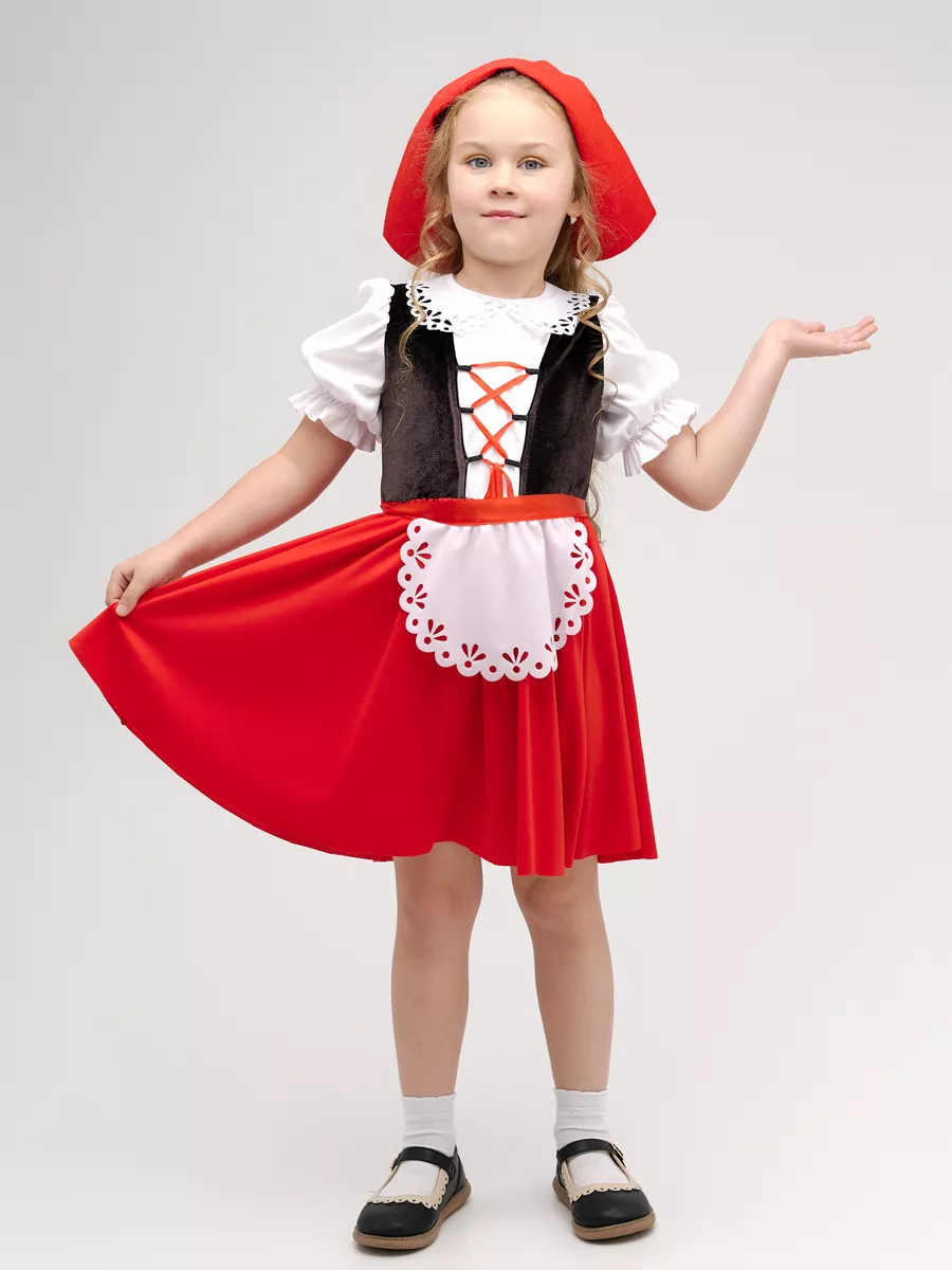 Костюм Красной Шапочки - Одежда и обувь для кукол своими руками | Бэйбики - 