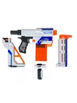 Бластер Нерф Элит Риталиэйтор игрушечный автомат-дробовик NERF