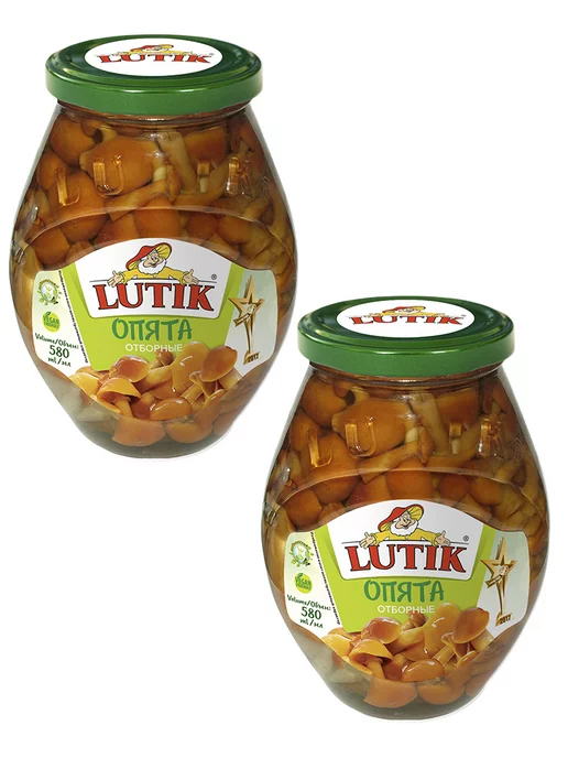 LUTIK Опята отборные 580мл. - 2 шт, 580 мл, 2 шт, фото 2