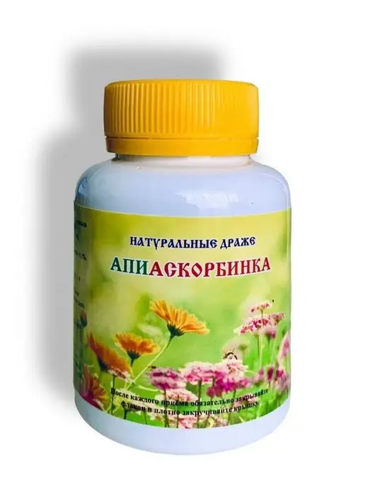 Мелмур Апиаскорбинка с цветочной пыльцой, 270 драже, вариант