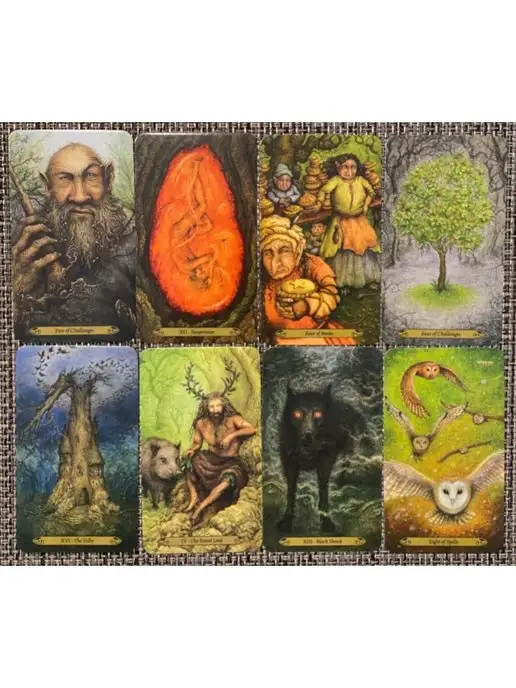 AMULET Карты Таро зачарованного леса Forest of Enchantment Tarot, 78 шт, фото 2