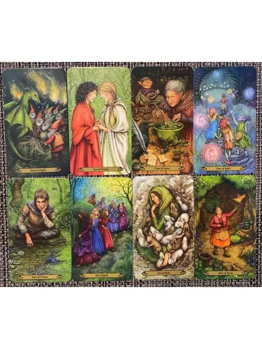 AMULET Карты Таро зачарованного леса Forest of Enchantment Tarot, 78 шт, фото 3