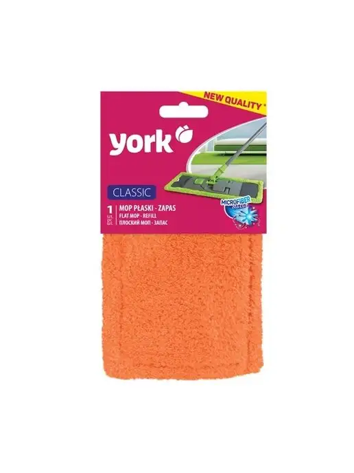 YORK Насадка для швабры из микрофибры для пола 1 шт, 1 шт, фото 7