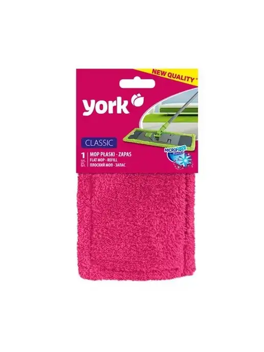YORK Насадка для швабры из микрофибры для пола 1 шт, 1 шт, фото 8
