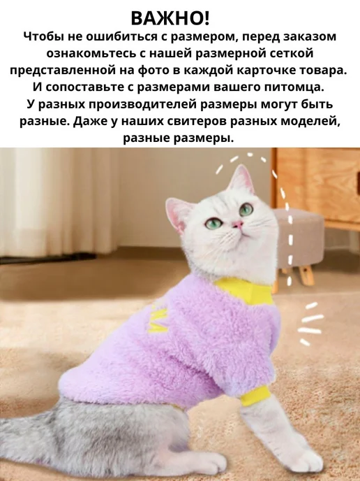ДомЛап Одежда свитер толстовка для собак и кошек животных, фиолетовый, фото 3