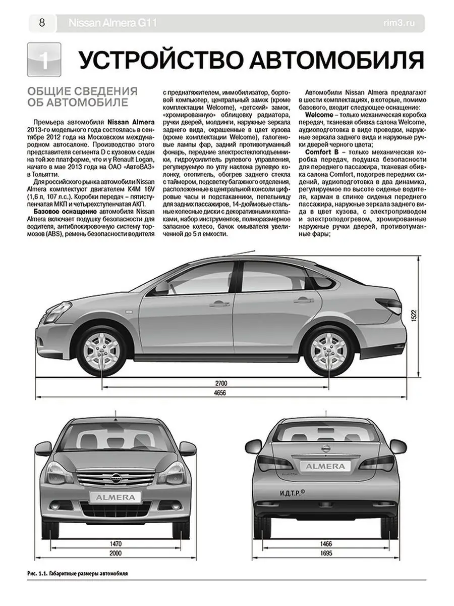 Nissan Almera (Ниссан Алмера)