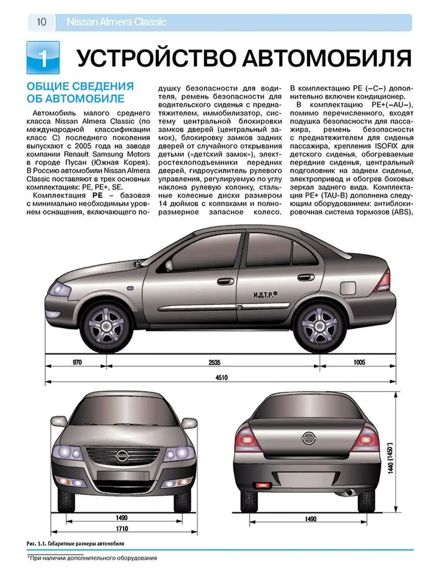 NISSAN Almera - книги и руководства по ремонту и эксплуатации - AutoBooks