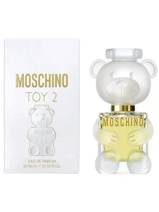НОВЫЙ ГОД! Moschino TOY 2 Москино белый мишка, белый