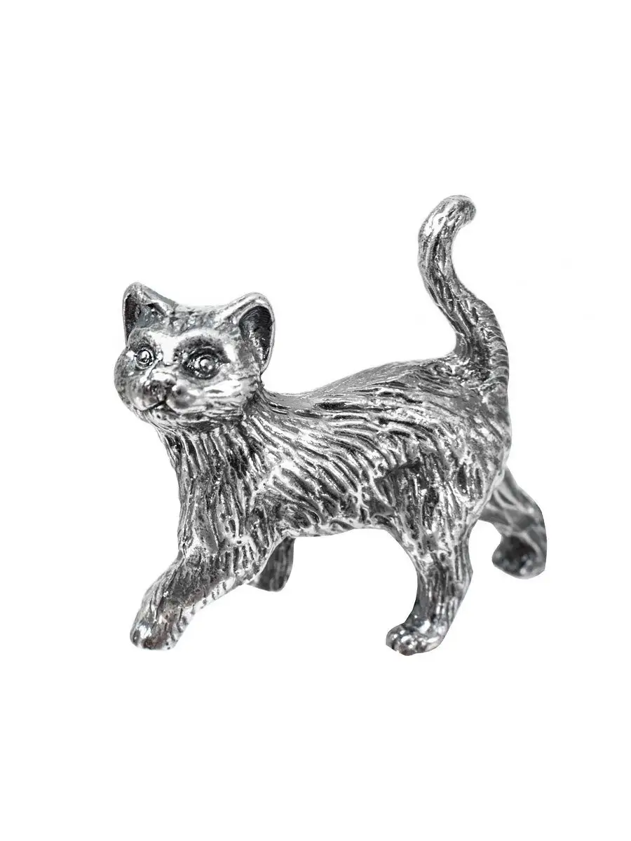 Статуэтка Кошка серебро 925