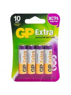 Батарейка Extra Alkaline 15AXNEW-2CR4 GP 138122103 купить за 475 ₽ в интернет-магазине Wildberries