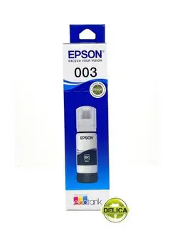 Оригинальные чернила Epson 003 Black C13T00V198 Epson 138133622 купить за 1 248 ₽ в интернет-магазине Wildberries