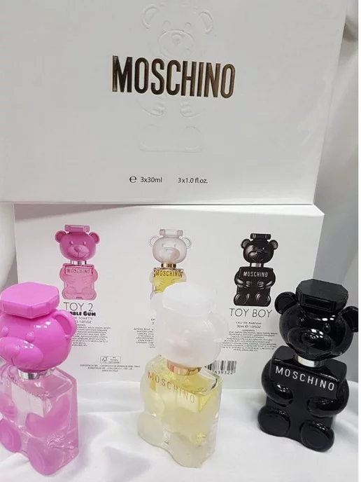 Az aroma Подарочный набор Moschino Toy 3х30 ml Москино Той набор, 3x30, 30 мл, фото 2