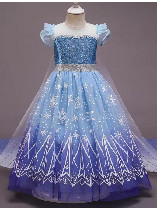Happy Shop Нарядное платье Эльзы холодное сердце, вариант, фото 2