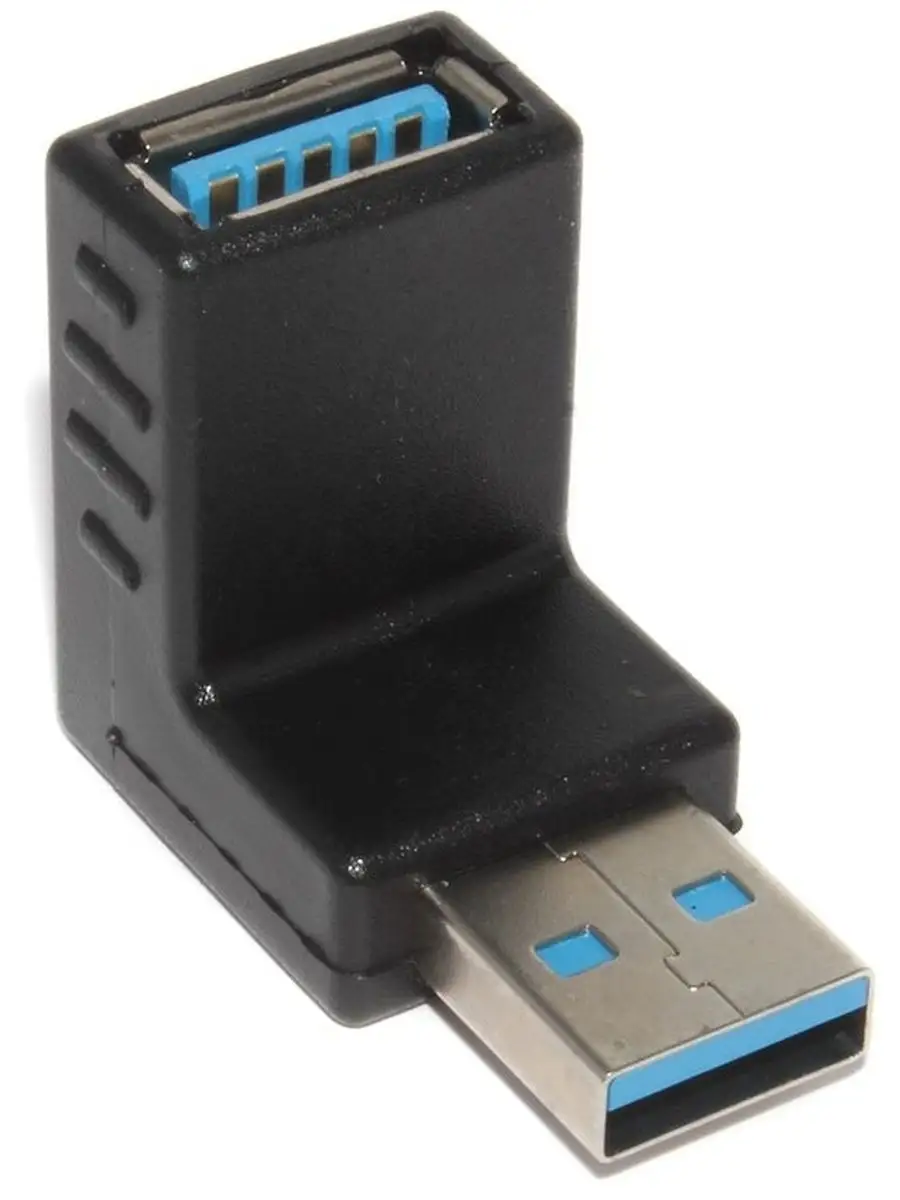 Переходник USB папа - USB мама (угол 90) ОПМИР 138155841 купить за 385 ₽ в  интернет-магазине Wildberries