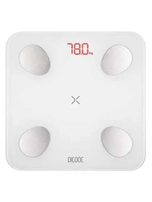 Picooc Умные напольные электронные весы Mini Lite до 150 кг, белый, фото 3