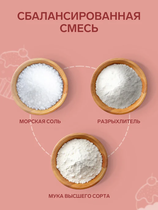 С.Пудовъ Мука кондитерская самоподнимающаяся 2 кг, 2 кг, фото 2