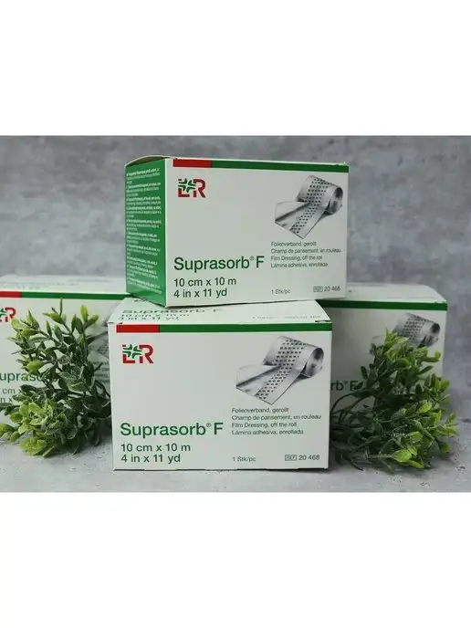 SUPRASORB-F Заживляющая пленка для тату Suprasorb F, 10 см х 10 м, 10 м, фото 2