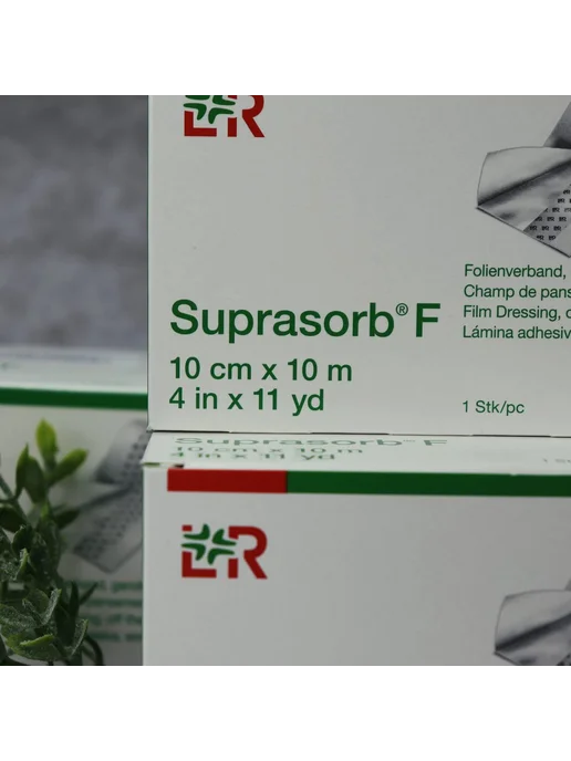 SUPRASORB-F Заживляющая пленка для тату Suprasorb F, 10 см х 10 м, 10 м, фото 3