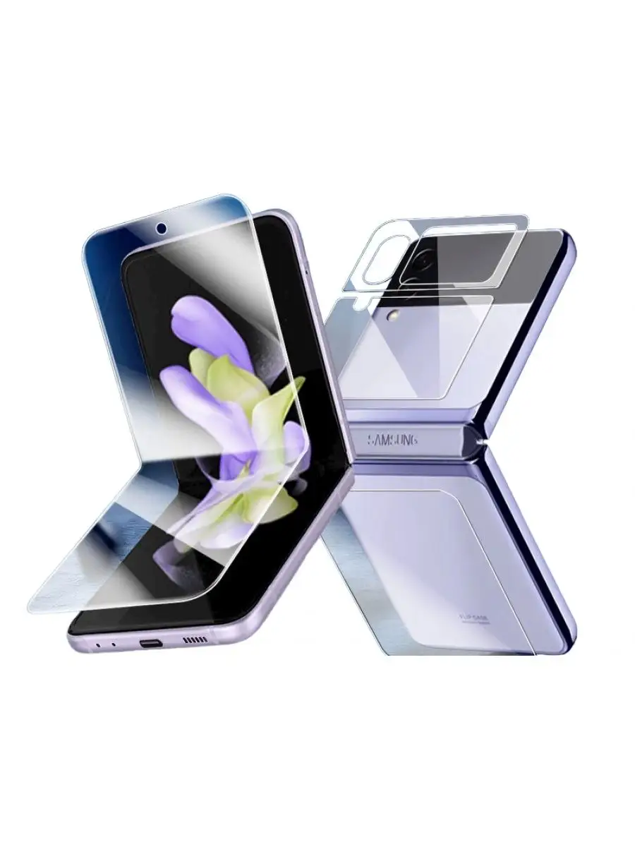 Защитная пленка MyPads для телефона Samsung Galaxy Z Flip4 MyPads 138249113  купить за 737 ₽ в интернет-магазине Wildberries