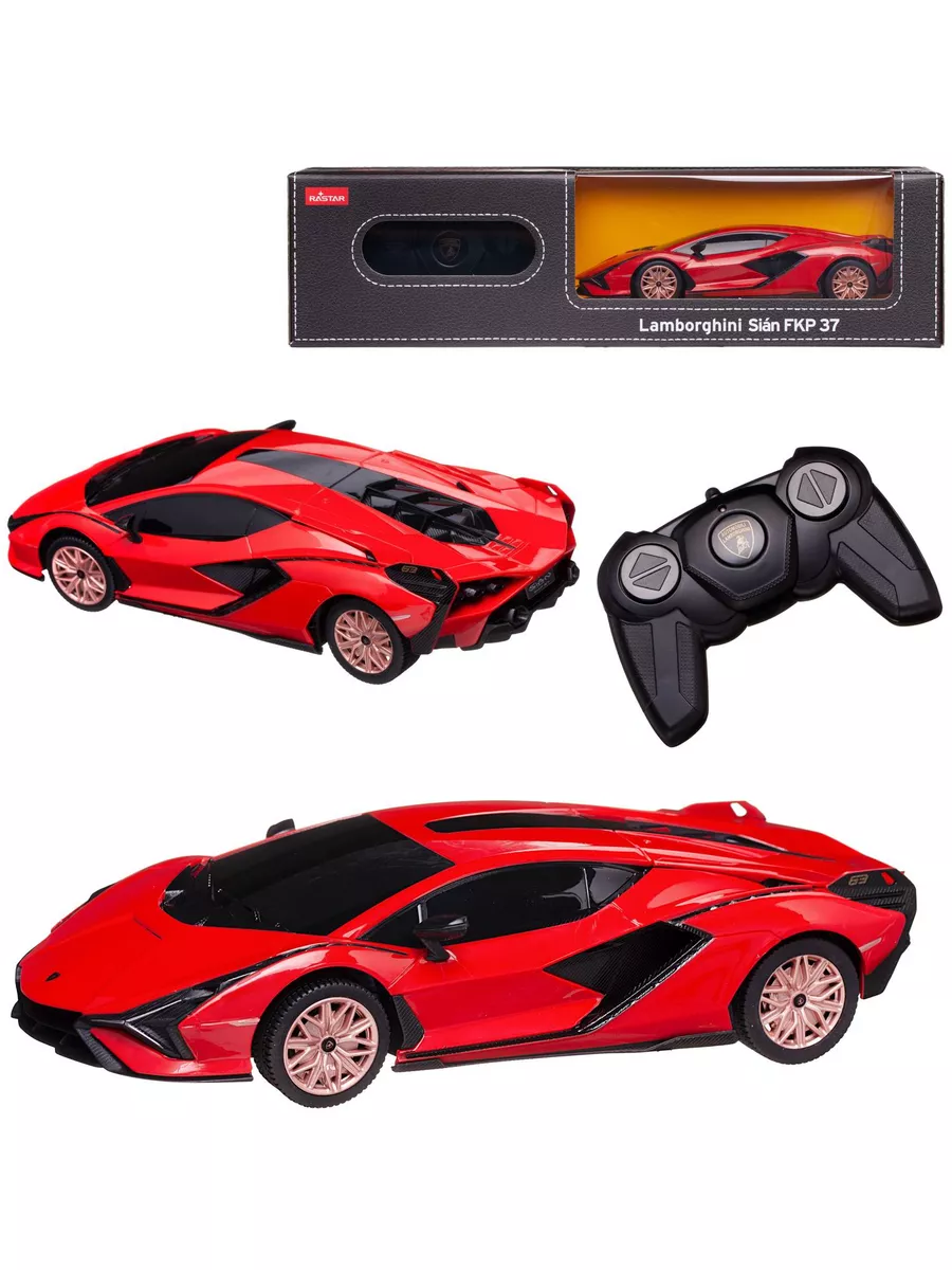 Машина р у 1:24 Lamborghini Siant красный, 2,4 G. 97800R RASTAR 138259288  купить за 2 420 ₽ в интернет-магазине Wildberries