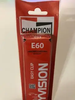 Щетка стеклоочистителя CHAMPION EasyVision E60, 1 шт 138269176 купить за 383 ₽ в интернет-магазине Wildberries