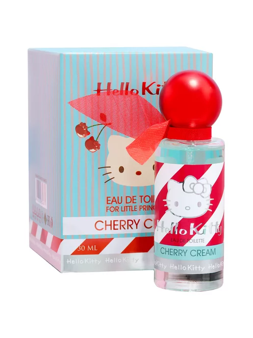 Hello Kitty Душистая вода для девочек Cherry Cream 30мл, 30 мл