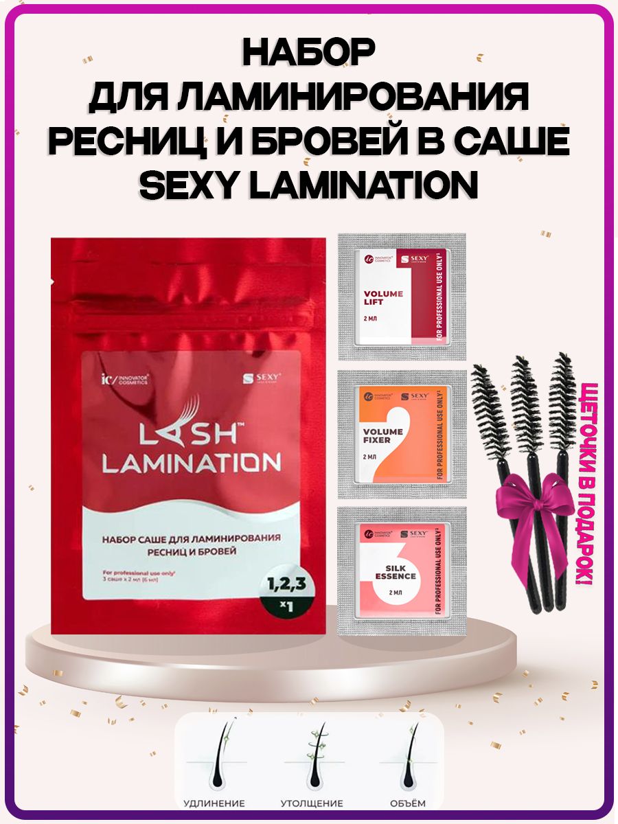 Инноватор косметик. Sexy lamination набор составов для ламинирования. Составы секси в саше пдф. Секси Леш состав ламинирования саше синие.