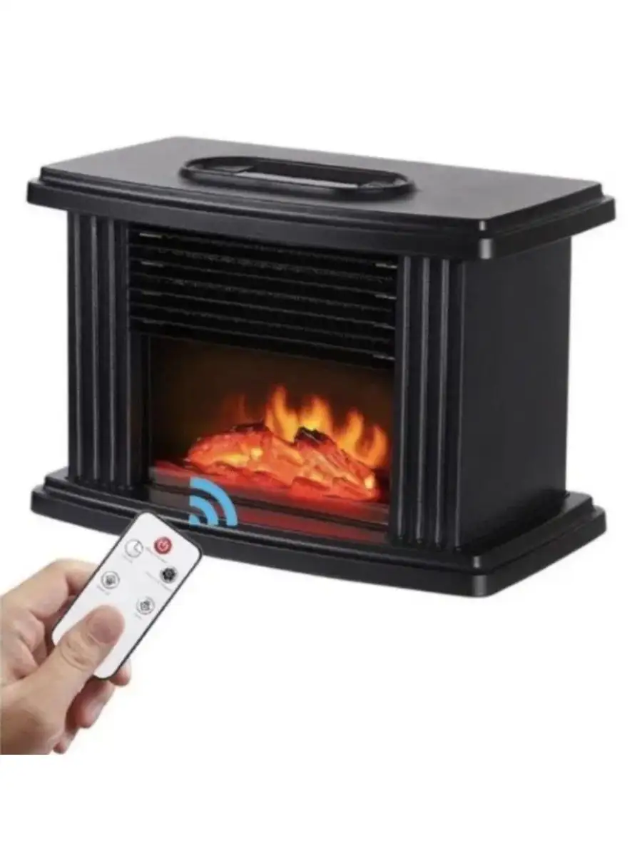 Камин обогреватель электрический мини Flame Heater 138276455 купить в  интернет-магазине Wildberries