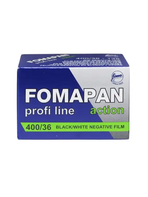 foma Фотопленка fomapan 400 черно-белая чб 35мм 36 кадров