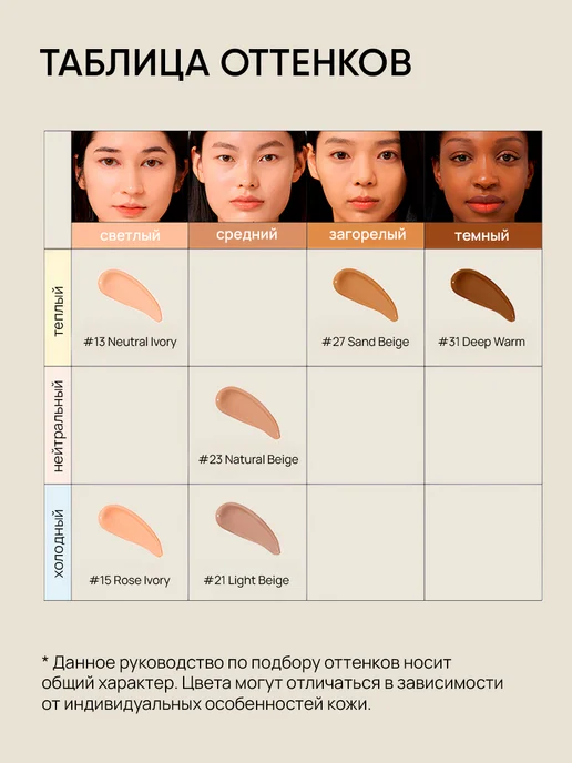 PURITO ВВ-крем с центеллой Cica Clearing BB Cream #15 Rose Ivory, бежевый, фото 7