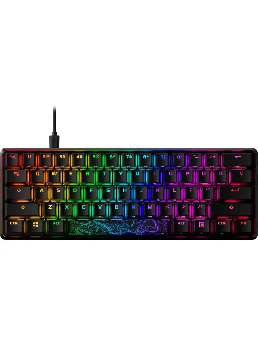 Клавиатура игровая Alloy Origins 60 HX Aqua Switch HyperX 138563652 купить  в интернет-магазине Wildberries