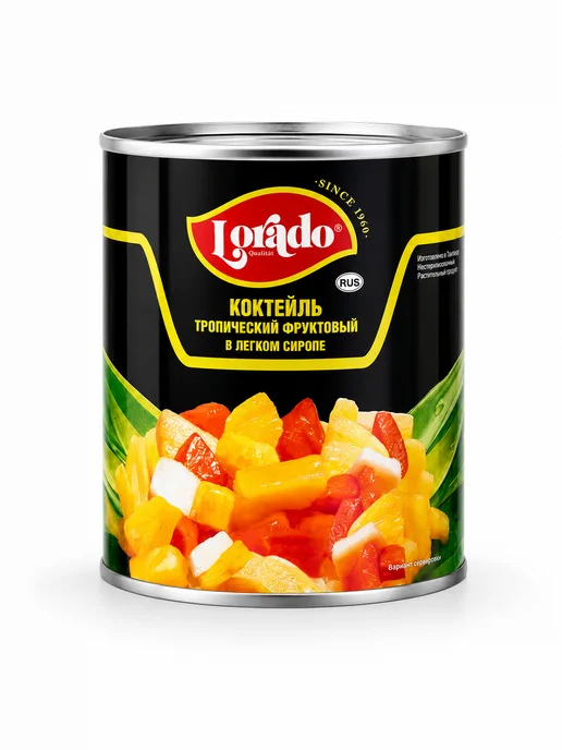 lorado Коктейль тропический фруктовый, Лорадо, 850мл, 850 мл, фото 2