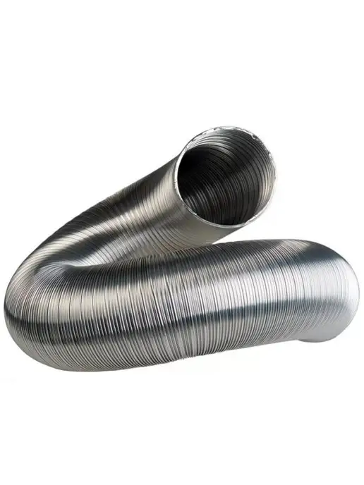 TORTORG GERAGROUP Гофрированный газоход 1м D115мм сталь (жаропрочный), 1 м, фото 3