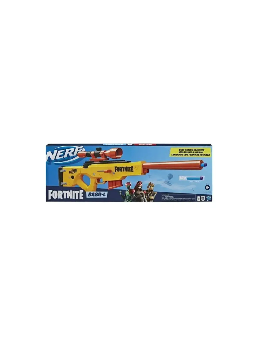 Бластер Нерф Фортнайт Снайперская винтовка игрушка NERF 138625051 купить за  7 035 ₽ в интернет-магазине Wildberries