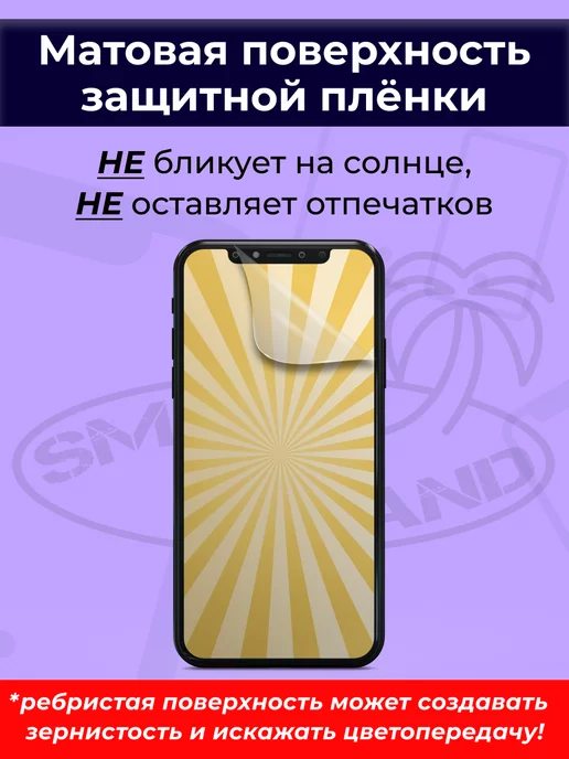 SMART iSLAND Гидрогелевая защитная плёнка для Redmi 10 2022, черный, фото 2