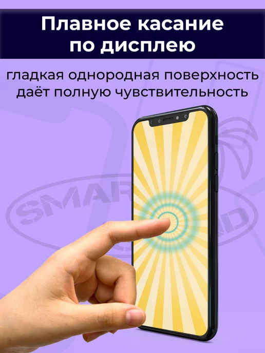 SMART iSLAND Гидрогелевая защитная плёнка для Redmi 10 2022, черный, фото 3