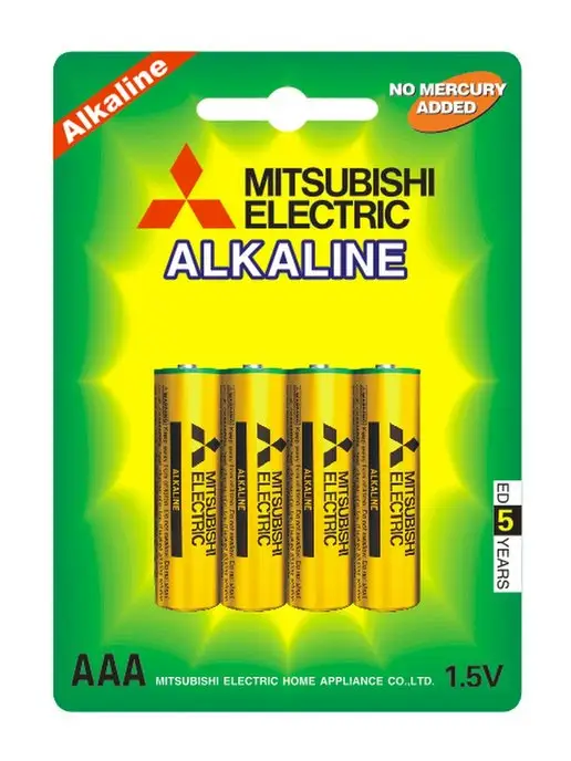 MITSUBISHI Батарейки мизинчиковые AAA, 4 шт, фото 7