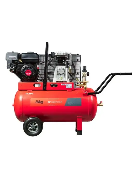 FUBAG Компрессор бензиновый BP 3600 100, 641277, красный, фото 5