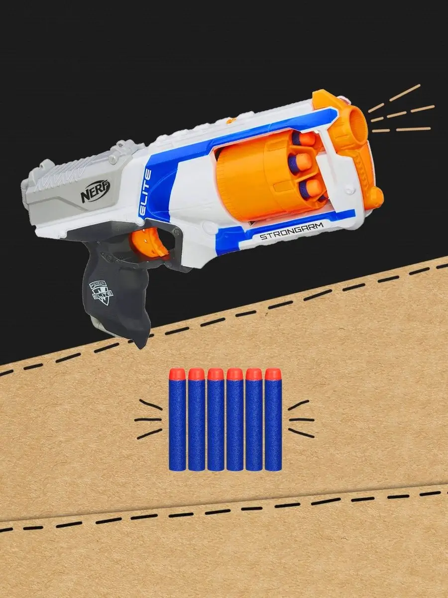 Nerf N Strike Elite Strongarm NERF 138800855 3 110 Wildberries