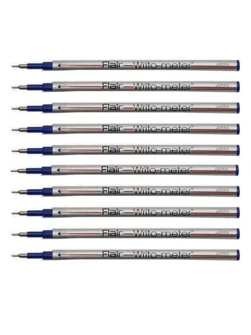 FLAIR Стержень шариковый Writo-meter 0,7 мм. синий, 10 шт, 10 шт, фото 2