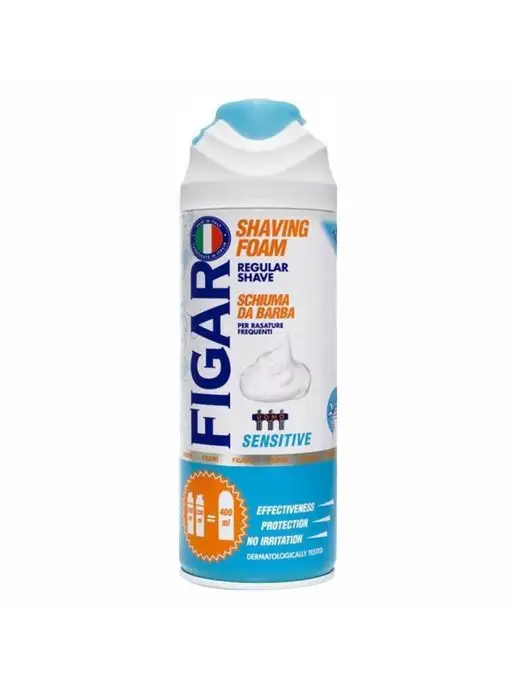 Figaro Пена для бритья Sensitive 400мл, 400 мл, фото 6